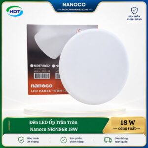 Đèn LED Ốp Trần Tròn Nanoco NRP186R 18W