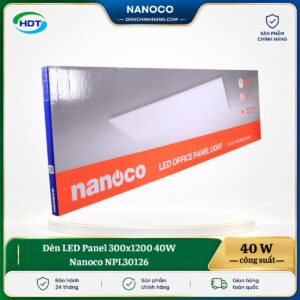 Đèn LED Panel 300x1200 40W Nanoco NPL30126