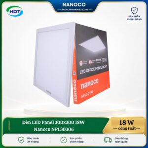 Đèn LED Panel 300x300 18W Nanoco NPL30306