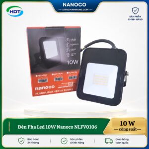 Đèn Pha Led 10W Nanoco NLFV0106