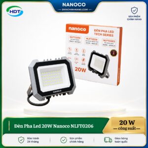 Đèn Pha Led 20W Nanoco NLFT0206