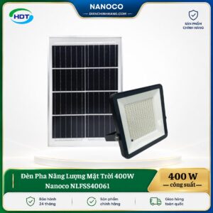 Đèn Pha Năng Lượng Mặt Trời 400W Nanoco NLFSS40061