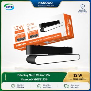 Đèn Ray Nam Châm 12W Nanoco NMGFF123B