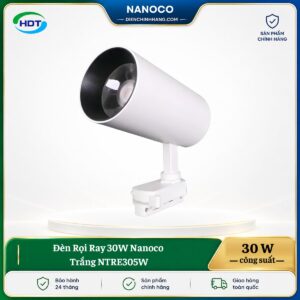 Đèn Rọi Ray 30W Nanoco Trắng NTRE305W
