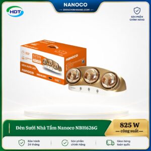 Đèn Sưởi Nhà Tắm Nanoco NBH626G
