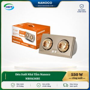 Đèn Sưởi Nhà Tắm Nanoco NBH634BE