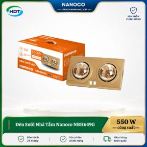 Đèn Sưởi Nhà Tắm Nanoco NBH649G