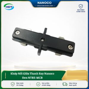 Khớp Nối Giữa Thanh Ray Nanoco Đen NTRE-MCB