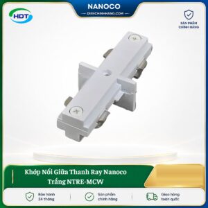 Khớp Nối Giữa Thanh Ray Nanoco Trắng NTRE-MCW