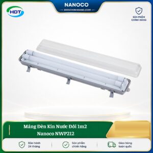 Máng Đèn Kín Nước Đôi 1m2 Nanoco NWP212