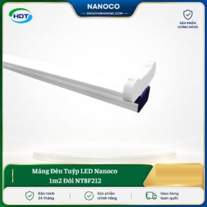 Máng Đèn Tuýp LED Nanoco 1m2 Đôi NT8F212