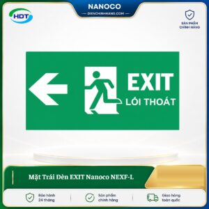 Mặt Trái Đèn EXIT Nanoco NEXF-L
