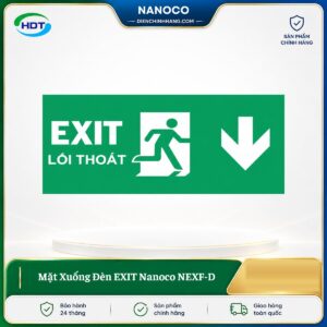 Mặt Xuống Đèn EXIT Nanoco NEXF-D