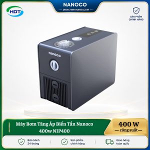 Máy Bơm Tăng Áp Biến Tần Nanoco 400w NIP400