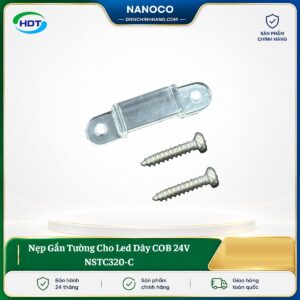 Nẹp Gắn Tường Cho Led Dây COB 24V NSTC320-C
