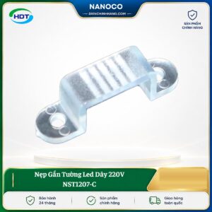 Nẹp Gắn Tường Led Dây 220V NST1207-C