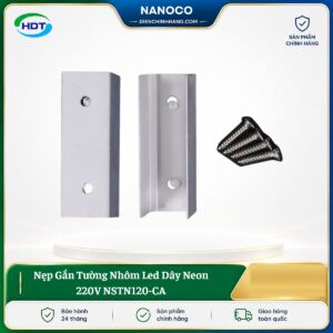 Nẹp Gắn Tường Nhôm Led Dây Neon 220V NSTN120-CA