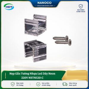 Nẹp Gắn Tường Nhựa Led Dây Neon 220V NSTN120-C