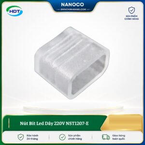 Nút Bít Led Dây 220V NST1207-E