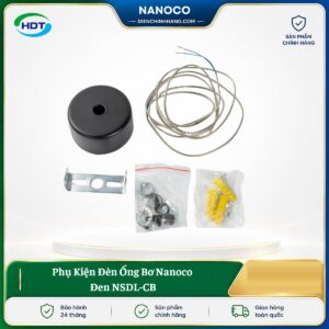 Phụ Kiện Đèn Ống Bơ Nanoco Đen NSDL-CB