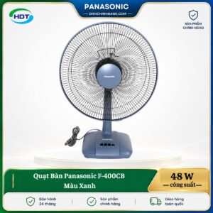 Quạt Bàn Panasonic F-400CB Màu Xanh