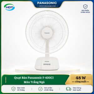 Quạt Bàn Panasonic F-400CI Màu Trắng Ngà