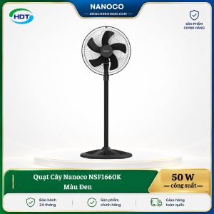 Quạt Cây Nanoco NSF1660K Màu Đen