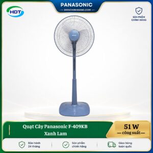 Quạt Cây Panasonic F-409KB Xanh Lam