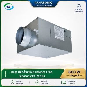 Quạt Hút Âm Trần Cabinet 3 Pha Panasonic FV-28NX3