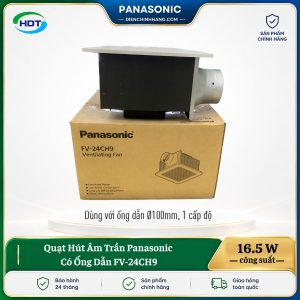 Quạt Hút Âm Trần Panasonic Có Ống Dẫn FV-24CH9
