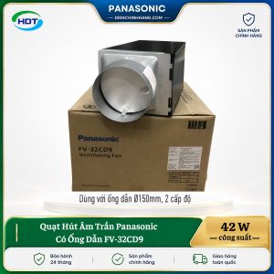 Quạt Hút Âm Trần Panasonic Có Ống Dẫn FV-32CD9