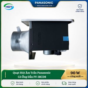 Quạt Hút Âm Trần Panasonic Có Ống Dẫn FV-38CD8