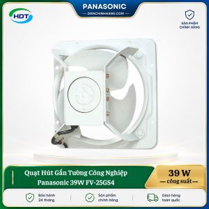 Quạt Hút Gắn Tường Công Nghiệp Panasonic 39W FV-25GS4