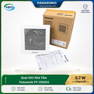 Quạt Hút Nhà Tắm Panasonic FV-15EGD2