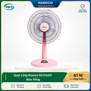 Quạt Lửng Nanoco NLF1625P Màu Hồng