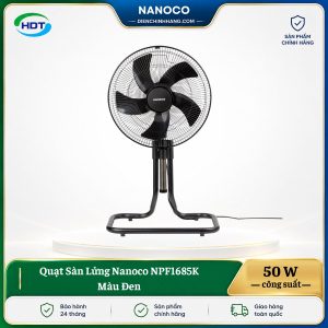 Quạt Sàn Lửng Nanoco NPF1685K Màu Đen