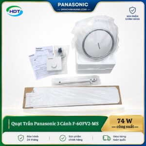 Quạt Trần Panasonic 3 Cánh F-60FV2-MS
