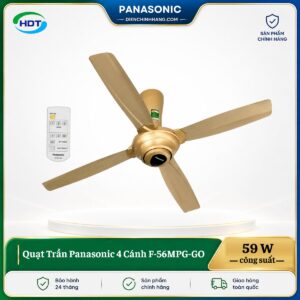 Quạt Trần Panasonic 4 Cánh F-56MPG-GO