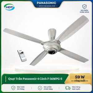 Quạt Trần Panasonic 4 Cánh F-56MPG-S