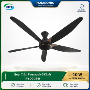 Quạt Trần Panasonic 5 Cánh F-60GDS-B
