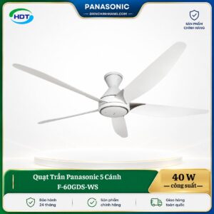 Quạt Trần Panasonic 5 Cánh F-60GDS-WS