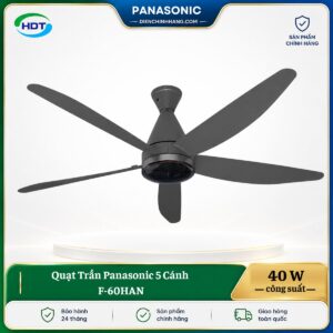 Quạt Trần Panasonic 5 Cánh F-60HAN