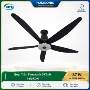 Quạt Trần Panasonic 5 Cánh F-60XDN