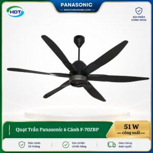 Quạt Trần Panasonic 6 Cánh F-70ZBP