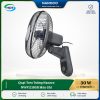Quạt Treo Tường Nanoco NWF1218GR Màu Ghi