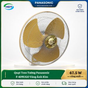 Quạt Treo Tường Panasonic F-409UGO Vàng Ánh Kim