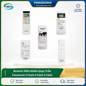Remote Điều Khiển Quạt Trần Panasonic 3 Cánh 4 Cánh 5 Cánh