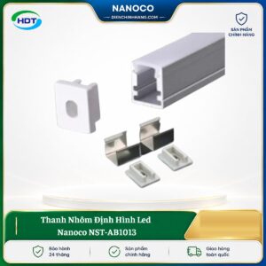Thanh Nhôm Định Hình Led Nanoco NST-AB1013