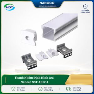 Thanh Nhôm Định Hình Led Nanoco NST-AB1714