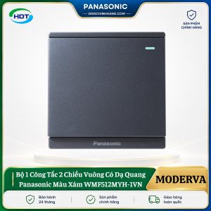 Công Tắc 2 Chiều Dạ Quang Panasonic Moderva WMF512MYH-1VN